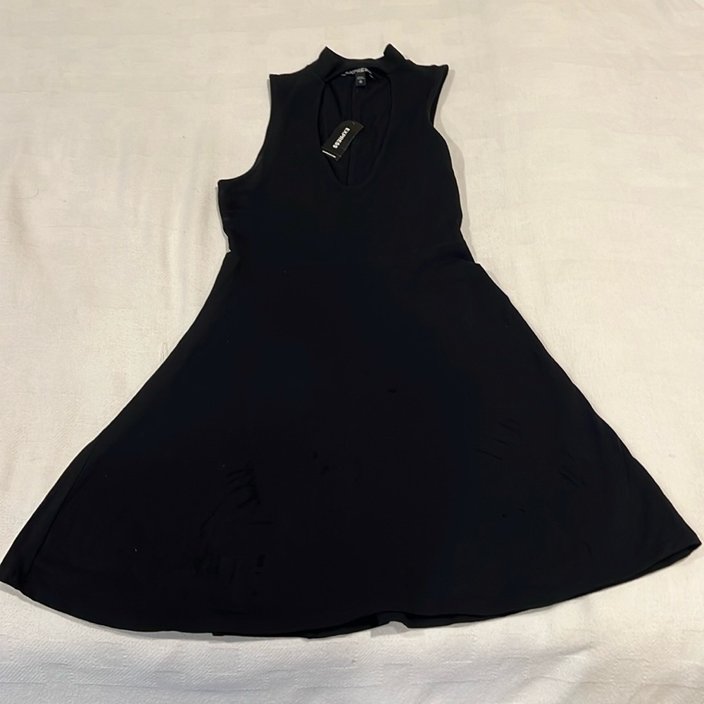 Never worn Express black dress